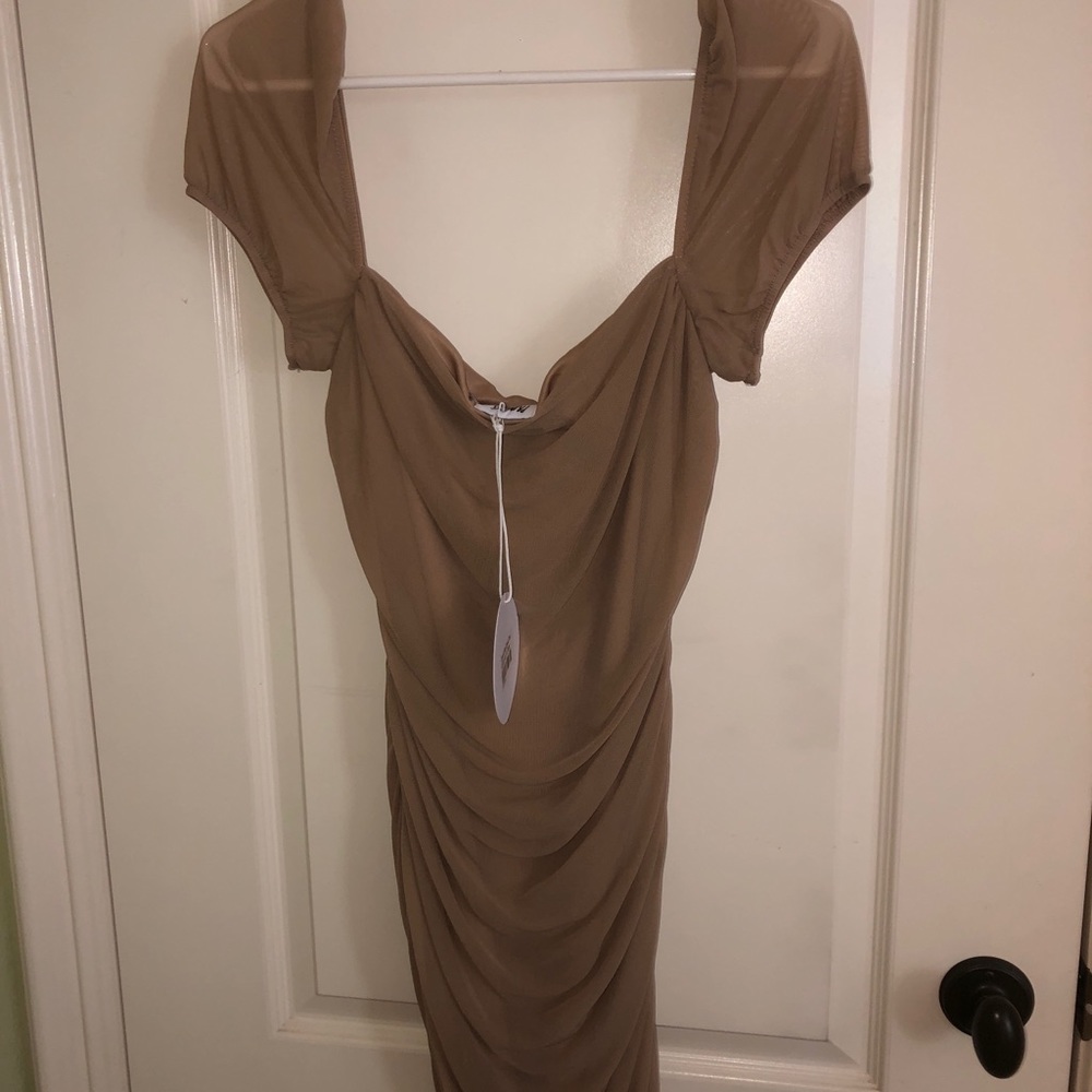 Brand new princess Polly nude dress